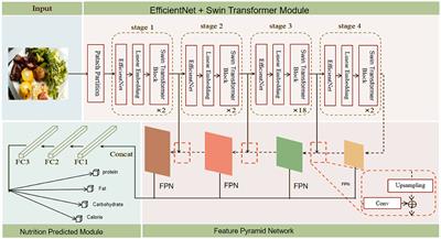 Nutritional composition analysis in food images: an innovative Swin Transformer approach